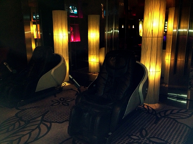 les sièges des salles de luxe du Paragong Cineplex